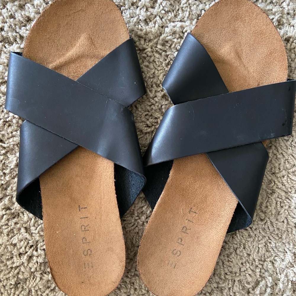Esprit crisscross summer sandals!